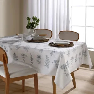 Toalha de Mesa Retangular 8 lugares Renova Ciana 1,60×2,70 m Döhler